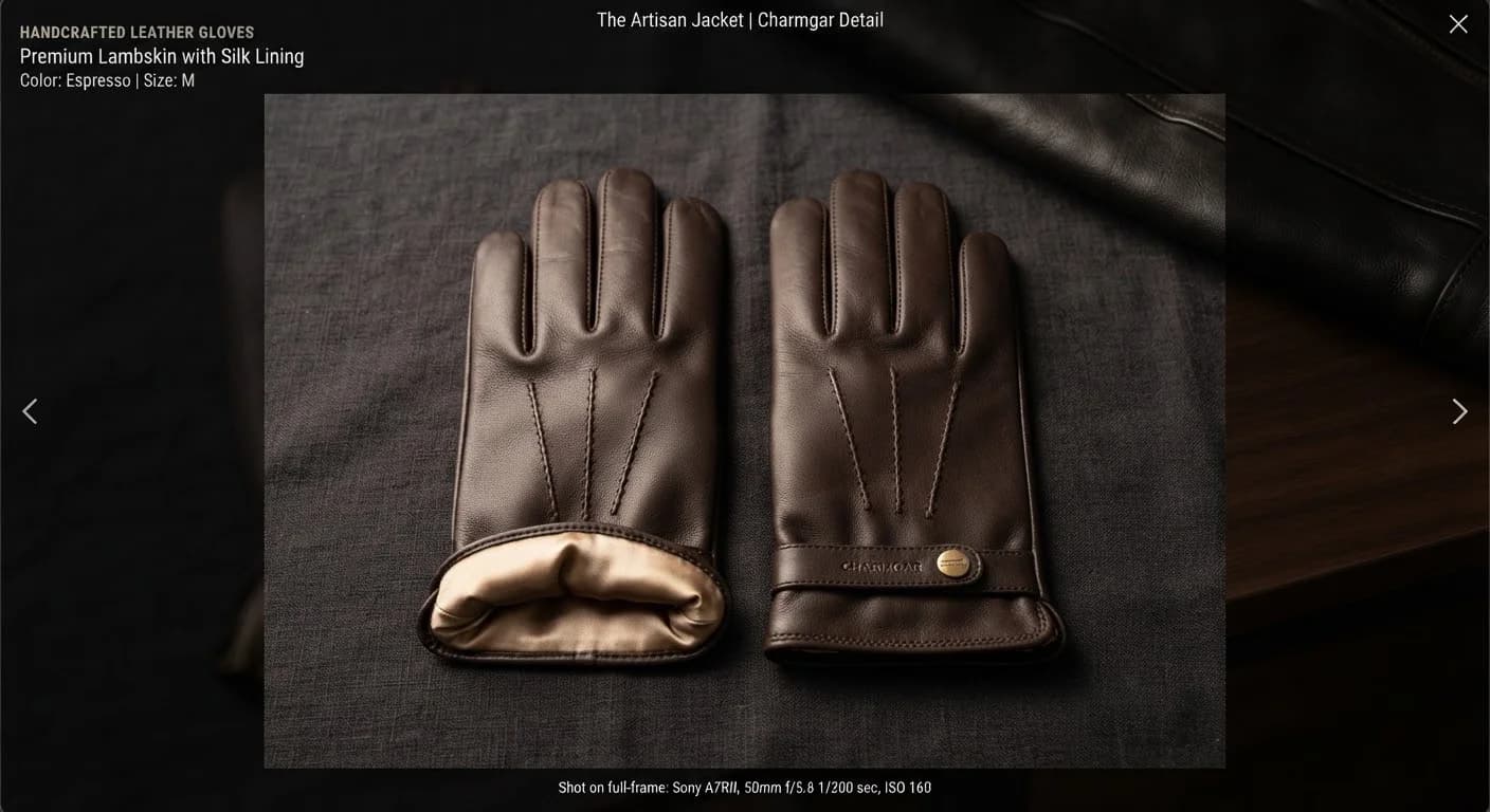 Calfskin Driving Gloves