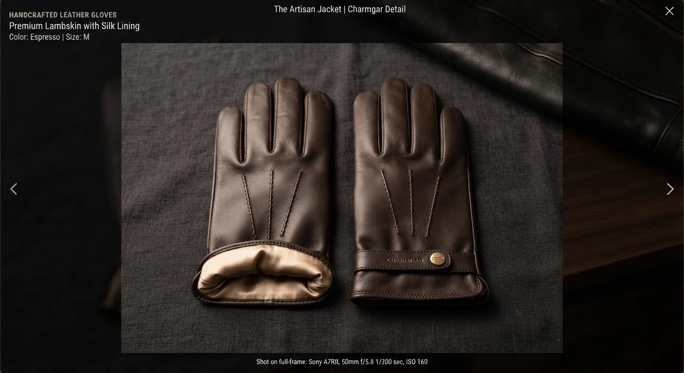 Calfskin Driving Gloves